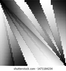 Halftone dotted background. Pop art style. Pattern with small circles, dots, design element for web banners, posters, cards, wallpapers, backdrops, sites. Black and white color. Vector illustration