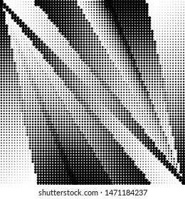 Halftone dotted background. Pop art style. Pattern with small circles, dots, design element for web banners, posters, cards, wallpapers, backdrops, sites. Black and white color. Vector illustration