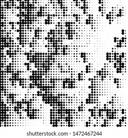 Halftone dotted background. Pop art style. Pattern with small circles, dots, design element for web banners, posters, cards, wallpapers, backdrops, sites. Black and white color. Vector illustration
