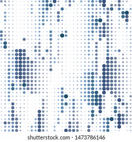 Halftone dotted background. Pop art style. Pattern with small circles, dots, design element for web banners, posters, cards, wallpapers, backdrops, sites. Black and white color. Vector illustration. P