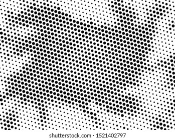 Halftone dotted background. Pop art style. Pattern with small circles, dots, design element for web banners, posters, cards, wallpapers, backdrops, sites. Black and white color. Vector illustration