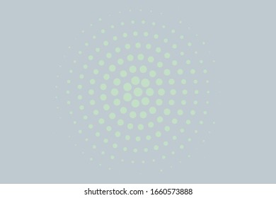 Halftone dotted background. Pop art style. Pattern with circles, dots. Radiating from the center starburst, sun burst rays, lines. Backdrop, design for web banners, Wallpaper,sites Vector illustration