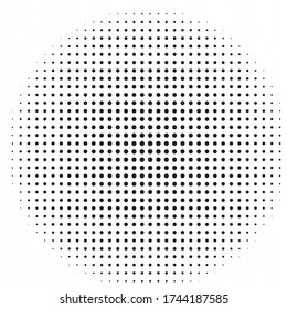 Halftone dotted background. Pop art style. Retro pattern with circles, dots, design element for web banners, posters, cards, Wallpaper, backdrops, sites. Black and white color. Vector illustration