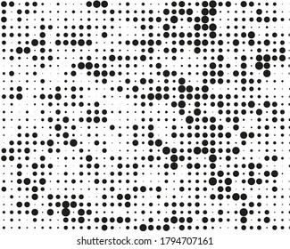 Halftone dotted background. Pop art style. Pattern with circles, dots.  Backdrop, design for web banners, Wallpaper,sites Vector illustration