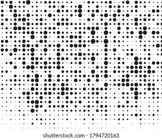 Halftone dotted background. Pop art style. Pattern with circles, dots.  Backdrop, design for web banners, Wallpaper,sites Vector illustration