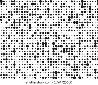 Halftone dotted background. Pop art style. Pattern with circles, dots.  Backdrop, design for web banners, Wallpaper,sites Vector illustration