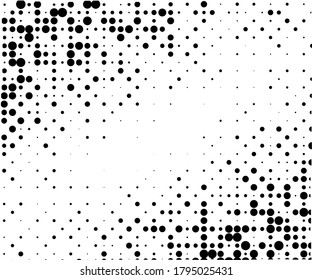 Halb gepunkteter Hintergrund. Pop Art Stil. Muster mit Kreisen, Punkten.  Hintergrund, Design für Webbanner, Bildschirmhintergrund, Vektorgrafik-Seiten
