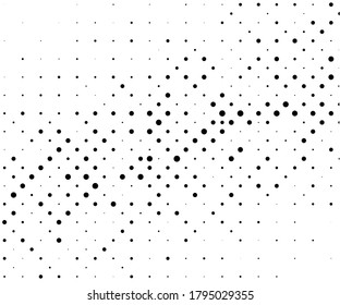 Halb gepunkteter Hintergrund. Pop Art Stil. Muster mit Kreisen, Punkten.  Hintergrund, Design für Webbanner, Bildschirmhintergrund, Vektorgrafik-Seiten