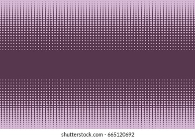 Halftone dotted background. Pop art style. Retro pattern with circles, dots, design element for web banners, posters, cards, Wallpaper, backdrops, sites. Purple color. Vector illustration
