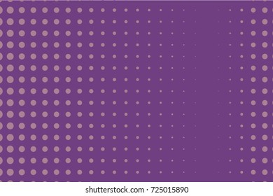 Halftone dotted background. Pop art style. Pattern with small circles, dots, design element for web banners, posters, cards, wallpapers, backdrops, sites. Purple, pink color. Vector illustration