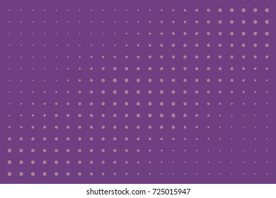 Halftone dotted background. Pop art style. Pattern with small circles, dots, design element for web banners, posters, cards, wallpapers, backdrops, sites. Purple, pink color. Vector illustration