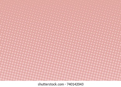  Halftone dotted background. Pop art style. Retro pattern with circles, dots, design element for web banners, posters, cards, Wallpaper, backdrops, sites. Pink, light color. Vector illustration