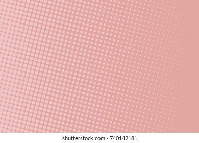  Halftone dotted background. Pop art style. Retro pattern with circles, dots, design element for web banners, posters, cards, Wallpaper, backdrops, sites. Pink, light color. Vector illustration