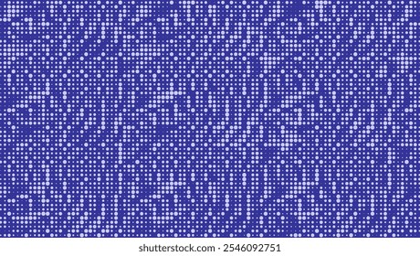 Halftone dotted background. Repeated pattern. Abstract digital mosaic.