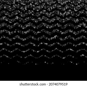 Halftone dotted curve lines background. Vector illustration.