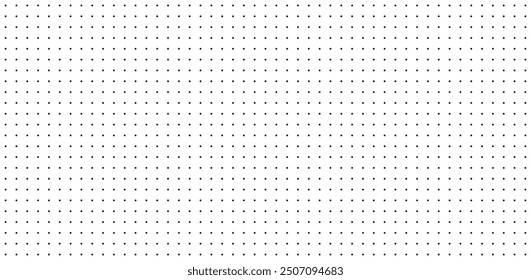 Halftone dotted grid mesh seamless pattern background. Dots mesh texture vector.