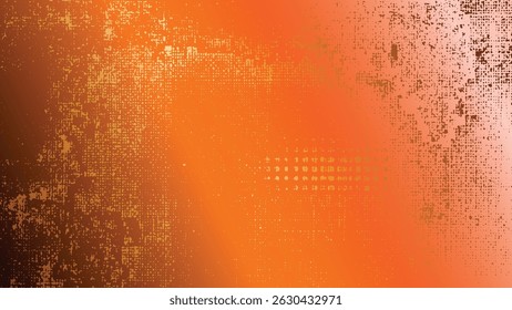 meio-tom pontilhado grunge textura em preto e branco com efeitos de falha e partículas de poeira para aplicações de design
