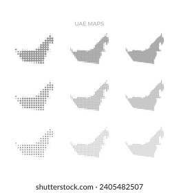 mapas de media tonalidad con puntos país del mundo