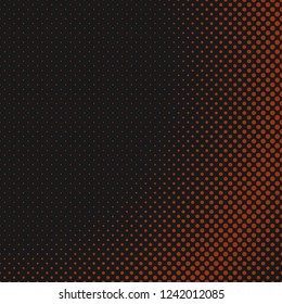 Halftone dotted pattern background design - abstract vector graphic