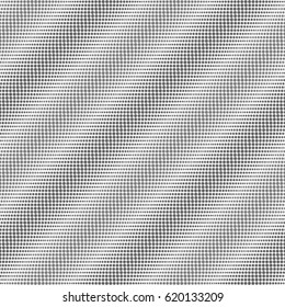 Halftone dotted seamless background. Geometric fashion graphic design. Vector illustration. Modern stylish abstract texture.Template for print, textile, wrapping and decoration