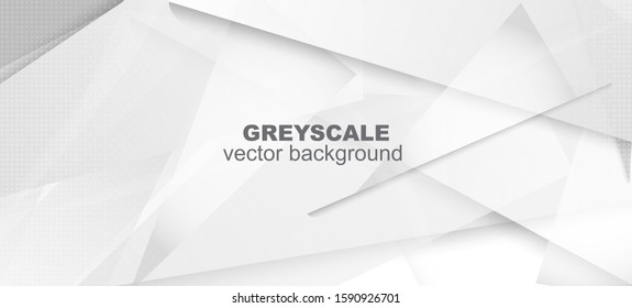 Halftone Dynamic Gray Vector Background. Grain Pattern. Halftone Wallpaper. Pop Art Dots Light Texture. Modern Faded Banner. Edgy Art. Gray White Shade Page. Geometric Dots Texture. Geo Lines Shape