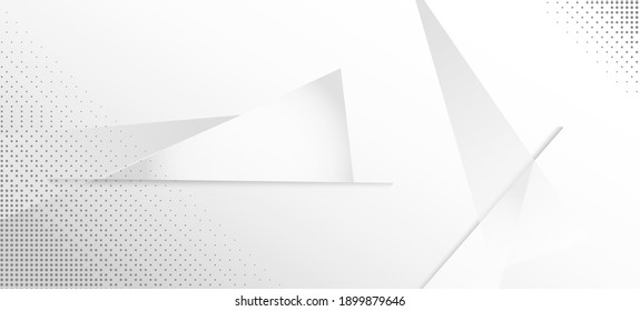 Halftone Dynamic Gray Vector Background. Modern Faded Banner. Halftone Wallpaper. Gray White Shade Page. Grain Pattern. Geometric Dots Texture. Dots Pop Art Light Texture. Edgy Art. Geo Lines Shape