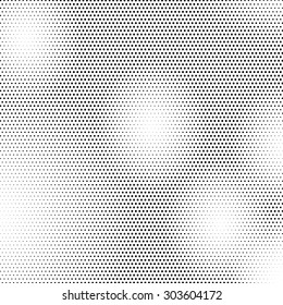 Halftone effect background with place for your text. Abstract geometric shape texture. 
Background made with dots