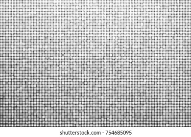Halftone effect background. Vector monochrome dotted backdrop