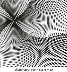 Halftone effect, halftone circle for printing, desktop publishing concepts or as generic design element. Background, pattern.