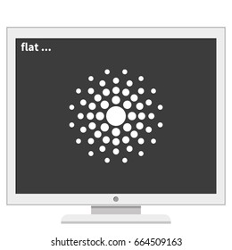 Halftone effect. Dots illustration.