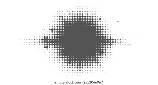 Halftone effect dotted Abstract modern stylish texture. Vector illustration