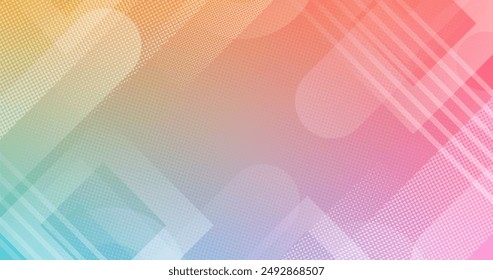 Halftone effect gradient background vector design in eps 10