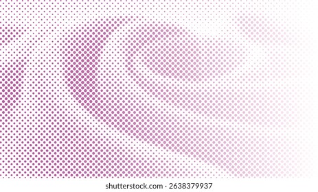 Halftone effect of a loose fabric cloth for retro modern background