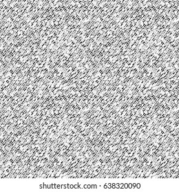 Halftone Effect. Seamless Pattern. Abstract Vector Background. Monochrome White, Black. Polygonal 