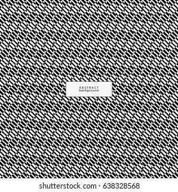 Halftone Effect. Seamless Pattern. Abstract Vector Background. Monochrome White, Black, Gray. Polygonal  