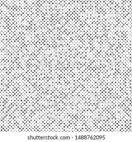 Halftone effect seamless pattern with different size dot polka dotted. Abstract spotted vector background. Modern peas