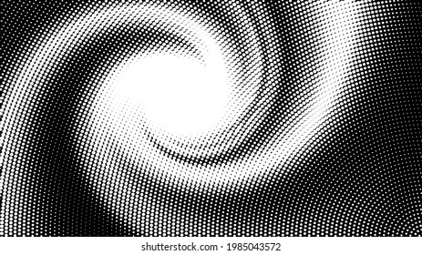 Halftone effect, trendy dotted illusion of gradient, vector EPS10. Abstract halftone background. Faded dot screen.