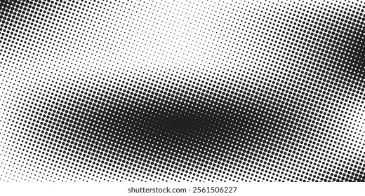 Halftone effect vector background. vector ilustration