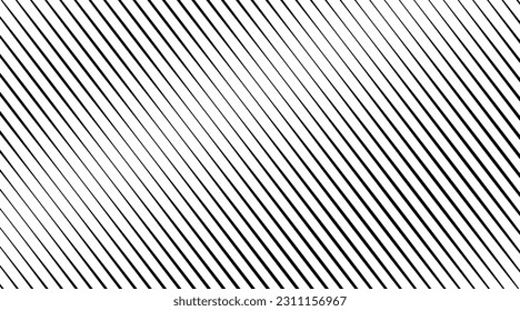 Halftone effect vector black lines background