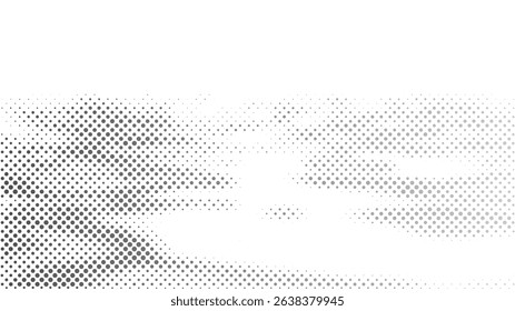Halftone effect of water ripples for retro modern conservation sustainability background