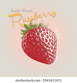 Halftone effects raspberry Fruit graphics , fruits, natural sweet , From California to Paris , girls graphic tee print design, women's vector graphics design, food fashion trendy.