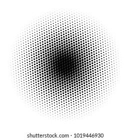 Elemento semitono. Gráfico geométrico Abstractas con patrón semitono