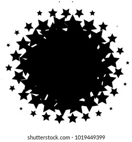 Halftone element. Abstract geometric graphic with half-tone pattern