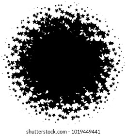 Halftone element. Abstract geometric graphic with half-tone pattern