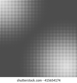 Halftone element made of 4-point stars.