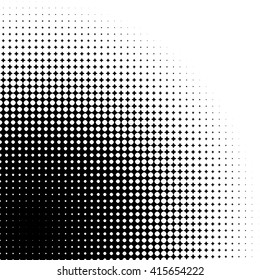 Halftone element made of 4-point stars.