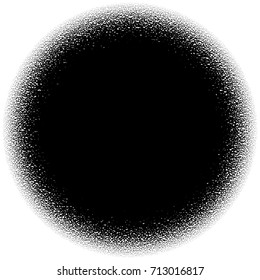 Halftone element with square or triangle instead of circles