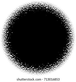 Halftone element with square or triangle instead of circles