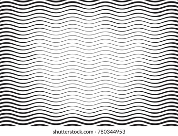 Halftone Engraving Black and White Striped Texture. Lined Gradient Template for Design, Background, Wrapping, Website Decoration