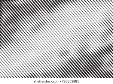 Halftone Engraving Black and White Striped Texture. Lined Gradient Template for Design, Background, Wrapping, Website Decoration